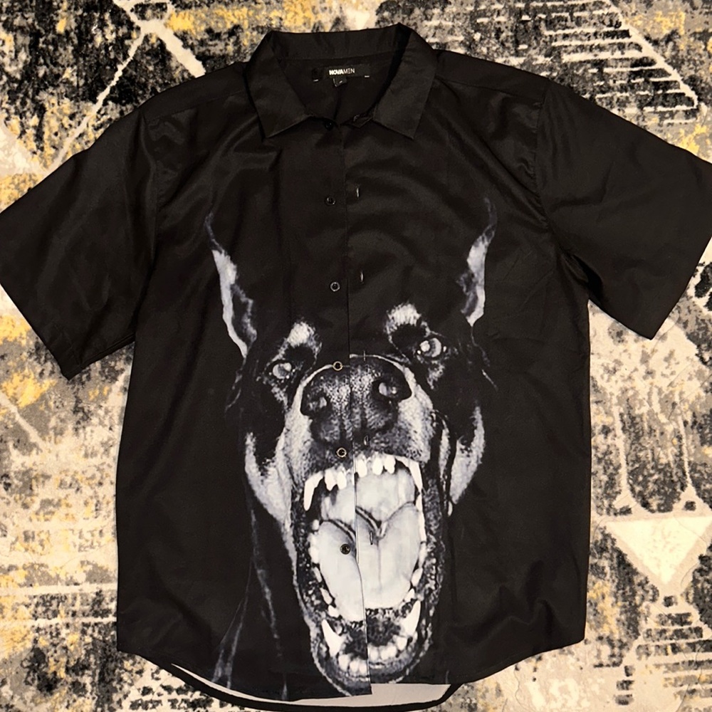 NOVA men Button down shirt